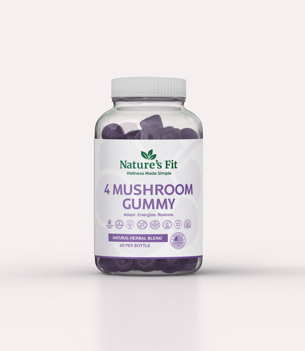 4 Mushroom Gummy — Focus & Immunity Blend
