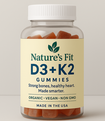 Nature's Fit | D3+K2 Gummies